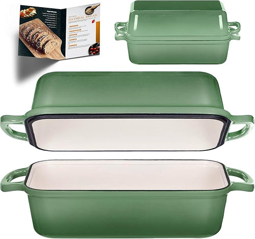 11x5 Inch Cast Iron Bread Pan by Unknown