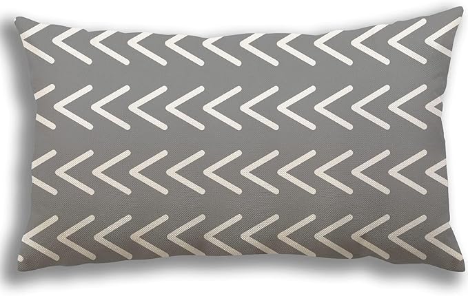 YCOLL Lumbar Pillow Covers 12x20 Set of 4, Modern Sofa Throw Pillow Cover - Image 5