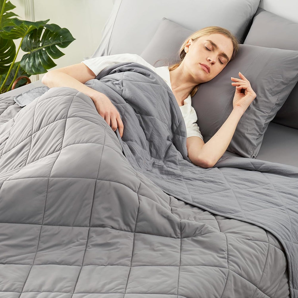 Cozy Bliss Cooling Blanket for Hot Sleepers Queen Size, Q-Max 0.45 Cooling Co...