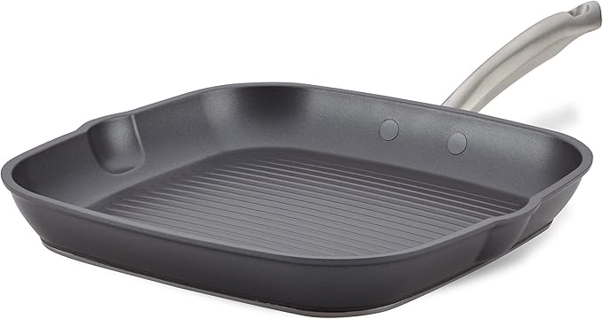 Anolon Accolade Forged Hard Anodized Nonstick Square Grill Pan/Griddle - Image 8