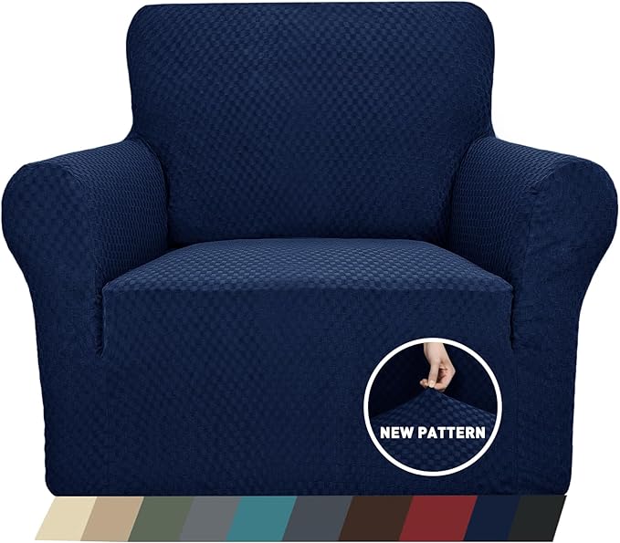 ZNSAYOTX 1 Piece Jacquard Chair Slipcovers by ZNSAYOTX