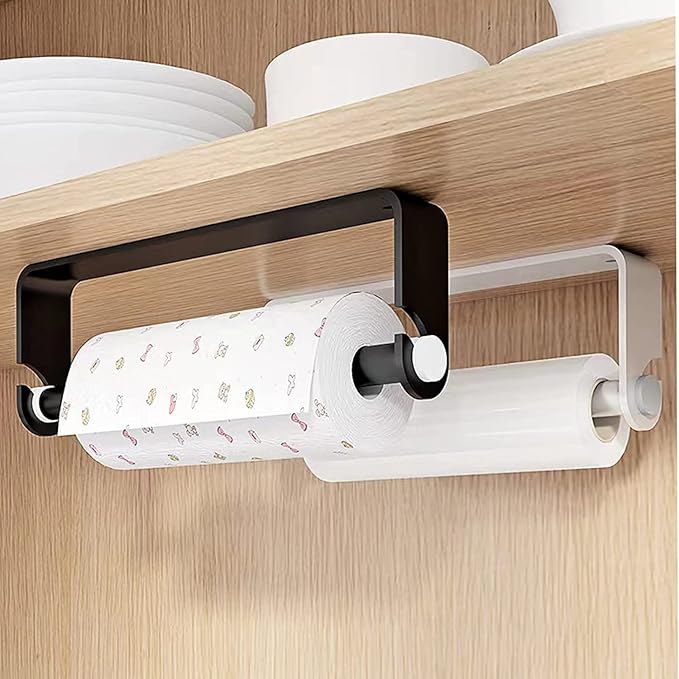 Aheucndg Paper Towel Holder for Kitchen, Wall Mount Paper Towel Holder - Image 2