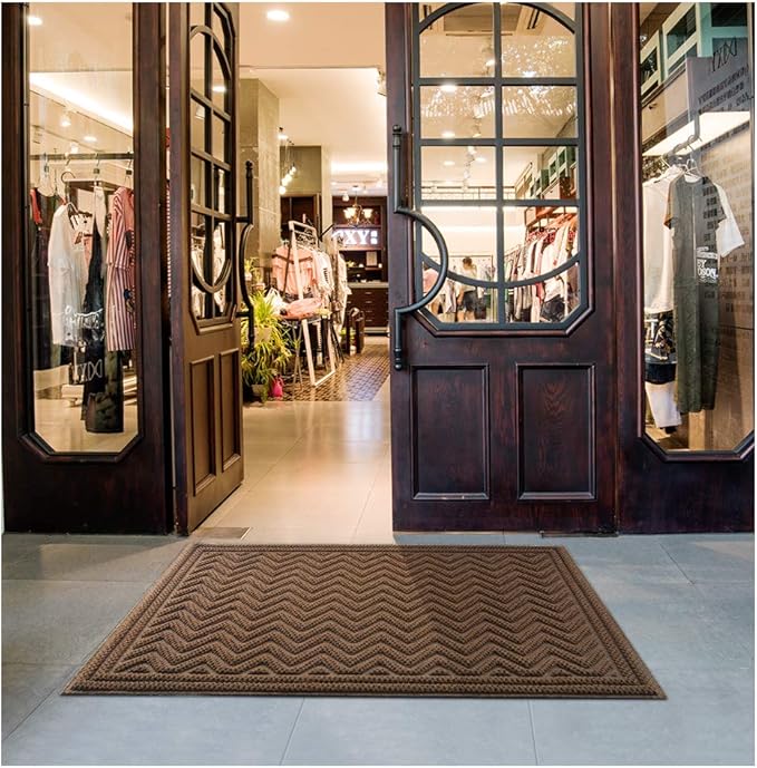 Mibao Front Door Mat, Dirt Trapper Welcome Mat - Image 7