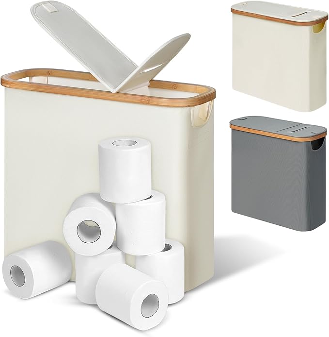 efluky Toilet Paper Storage and Holder 2 in 1, Toilet Paper Storage by efluky