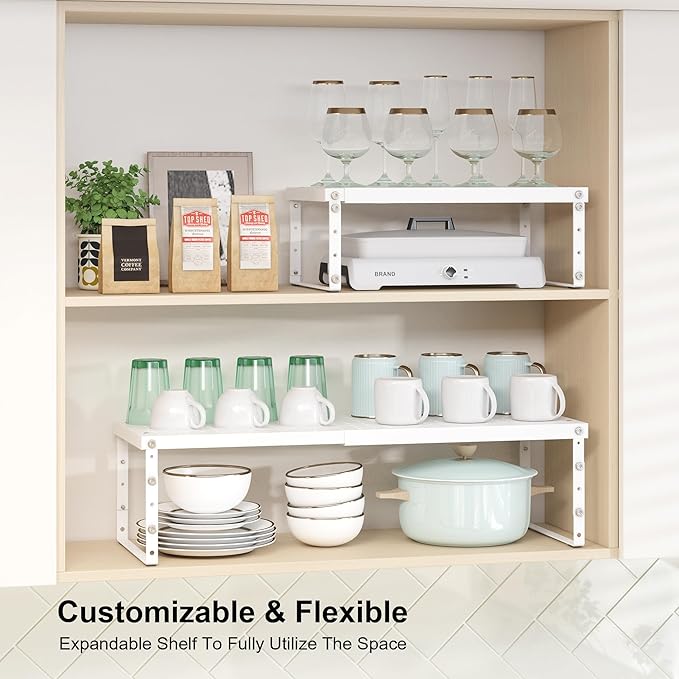 RUILALIFE Expandable Cabinet Organizer Shelf - Image 7