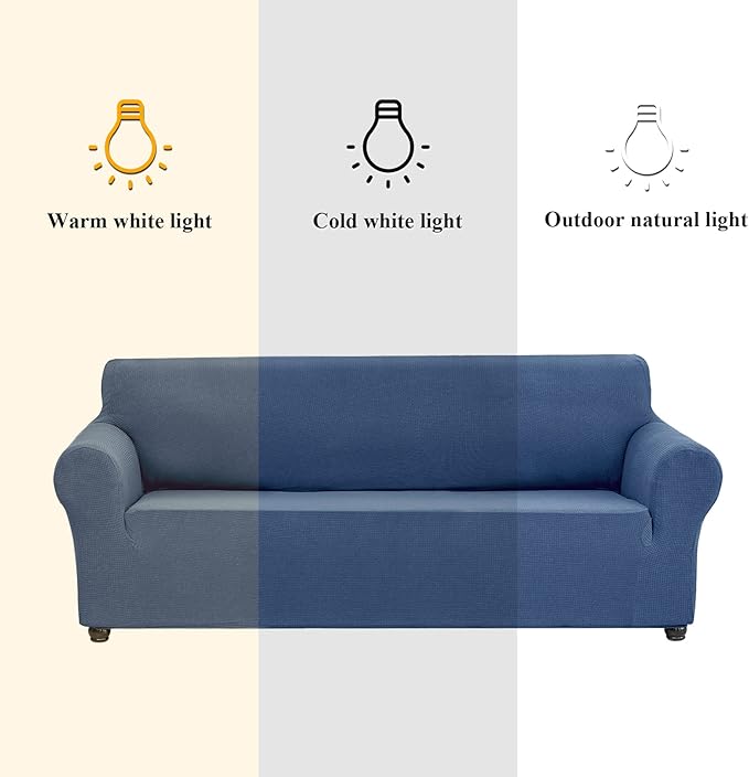 Joccun Stretch Chair Couch Cover, 1-Piece Sofa Slipcover Spandex Jacquard - Image 3
