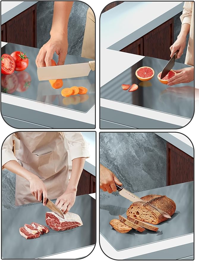 Titanium Cutting Boards for Kitchen，Titanium Cutting Board Large， Dishwasher
