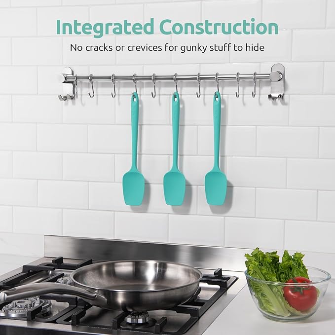 U-Taste Silicone Spoon Spatula Set, 600ºF High Heat Resistant Food Grade - Image 8