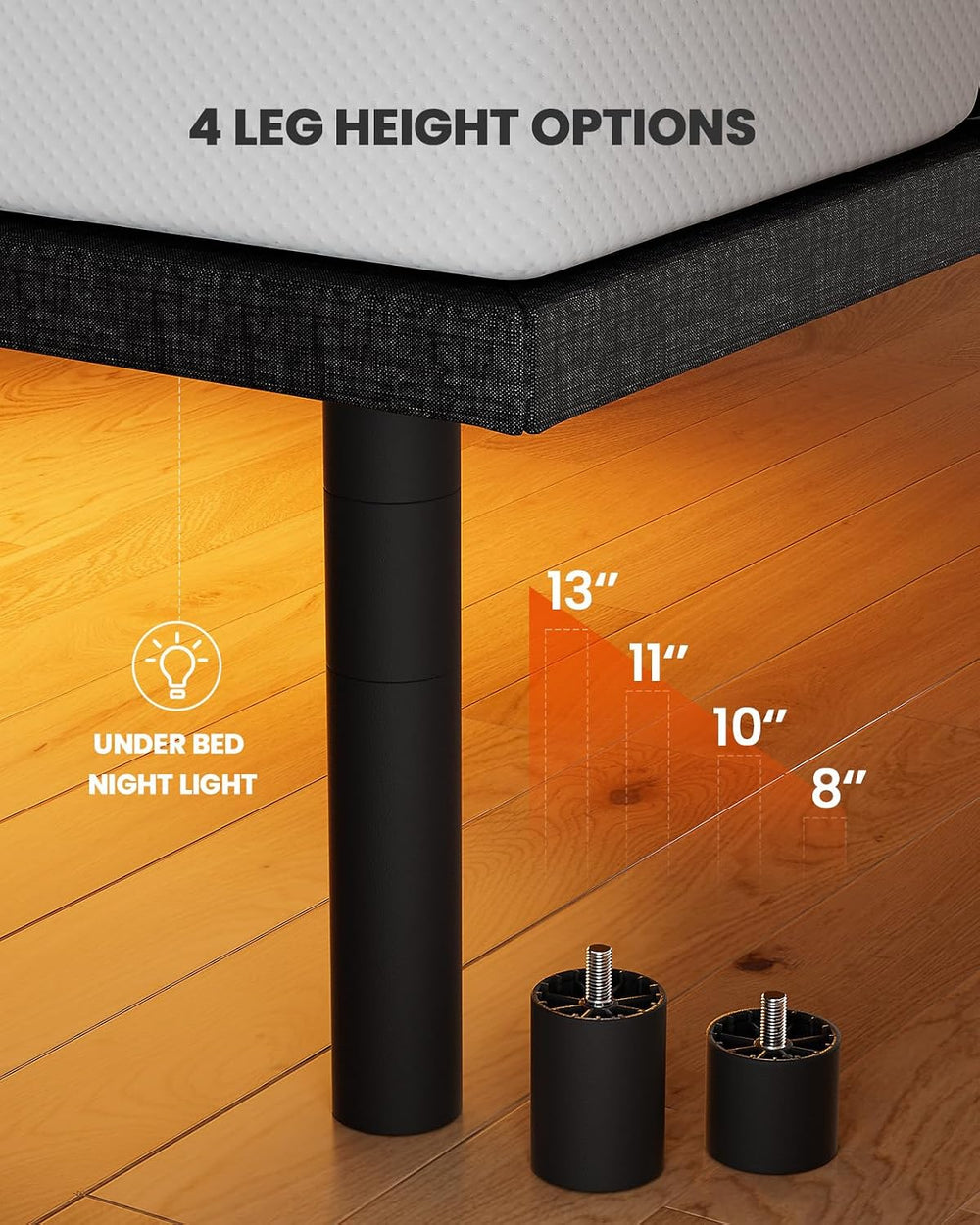 Amada Full Adjustable Bed Frame with Massage and Zero Gravity