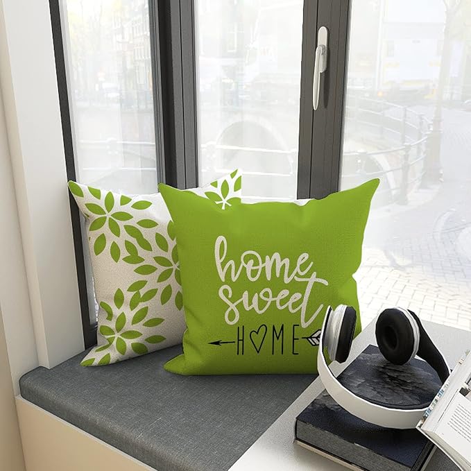 YCOLL Pillow Covers 20x20 Set of 4, Modern Sofa Throw Pillow Cover, Decorative - Image 3
