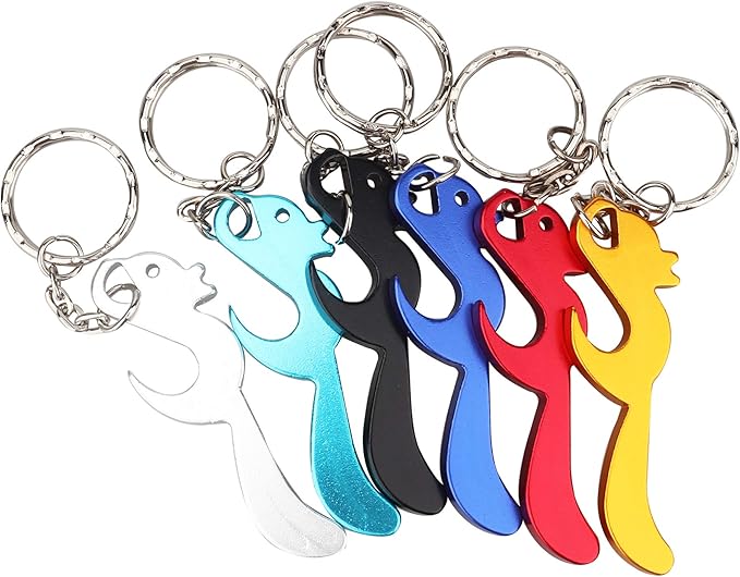 Swatom Squirrel Keychain Bottle Opener Beer Opener Tool Key Tag Chain Ring by SWATOM