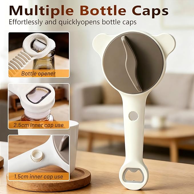 2026 New 4-in-1 Jar Opener, Adjustable Stainless Steel Opener - Image 6