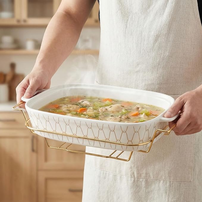 13" x 9" Ceramic Casserole Dish - Image 7
