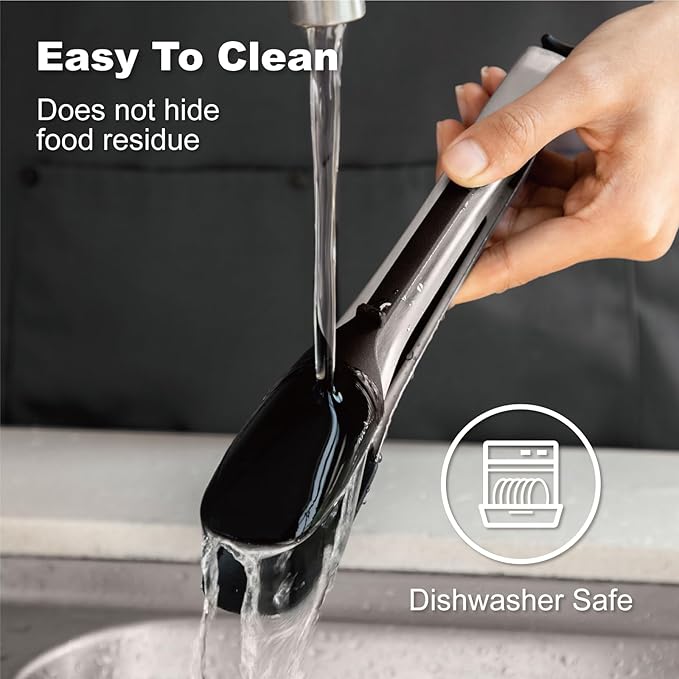 Stainless Steel Heat Resistant Kitchen Tongs - Image 7