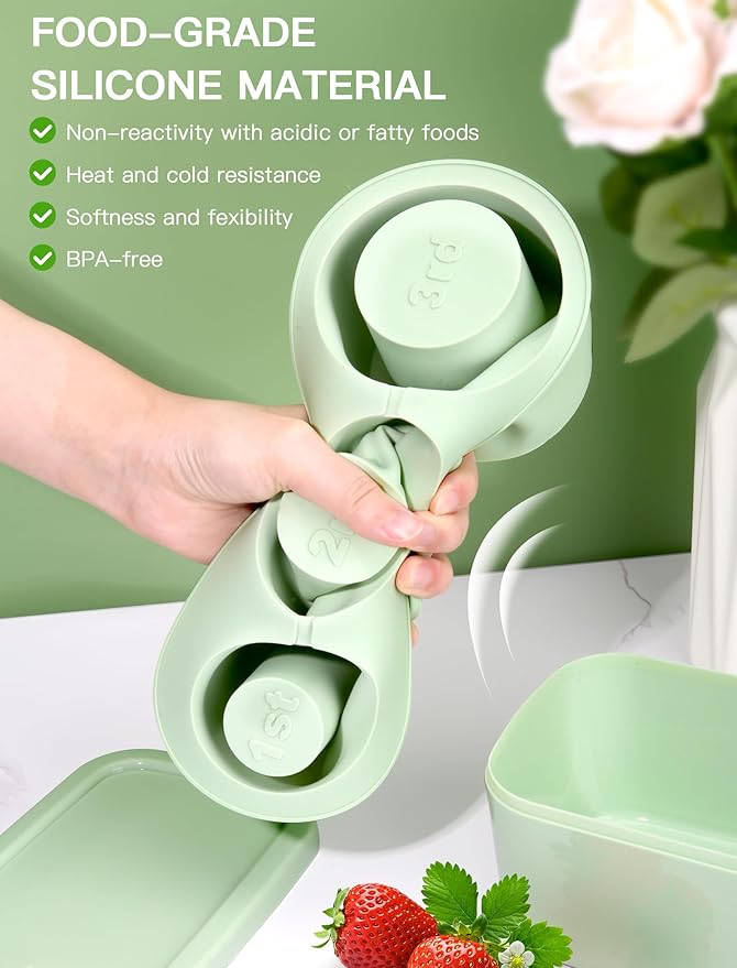 Ice Cube Tray for Tumbler Cup 30Oz-40Oz, Easy Fill and Release Ice Maker for - Image 4