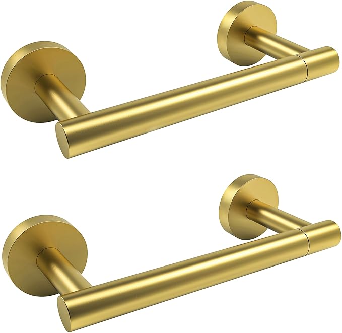 RARXTR Gold 2 Pack Toilet Paper Holder SUS304 Stainless Steel Double Post by ElevateYourSpaceChooseRARXTR