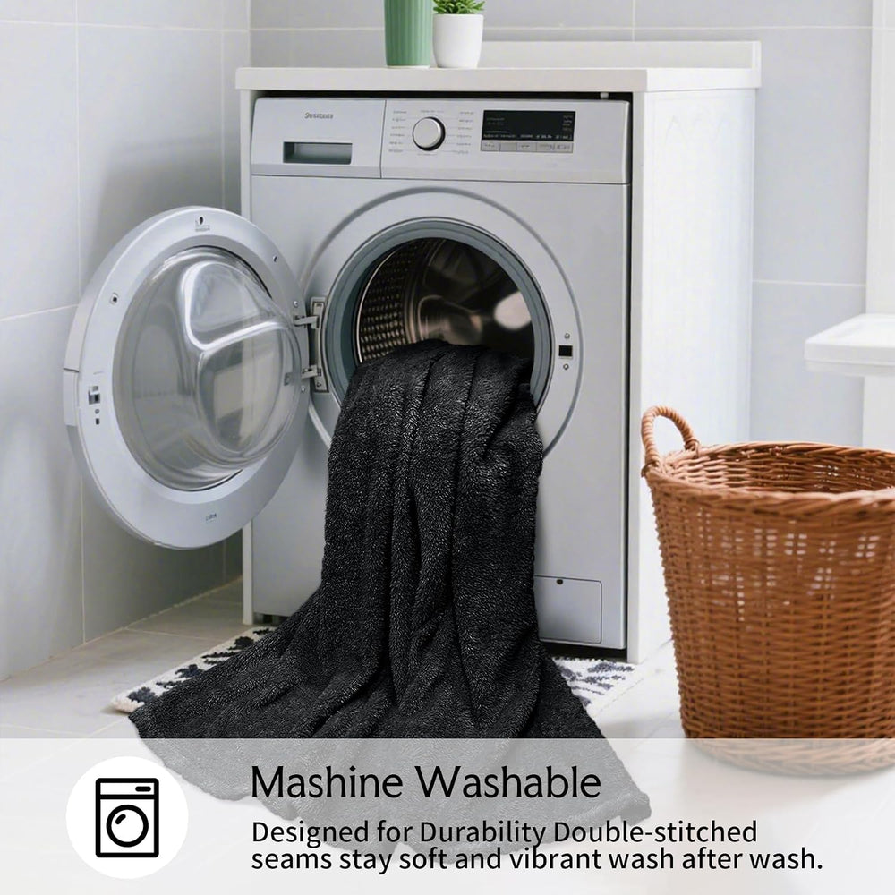Fleece Throw Blanket Set 50x60 3-Pack, Soft Lightweight