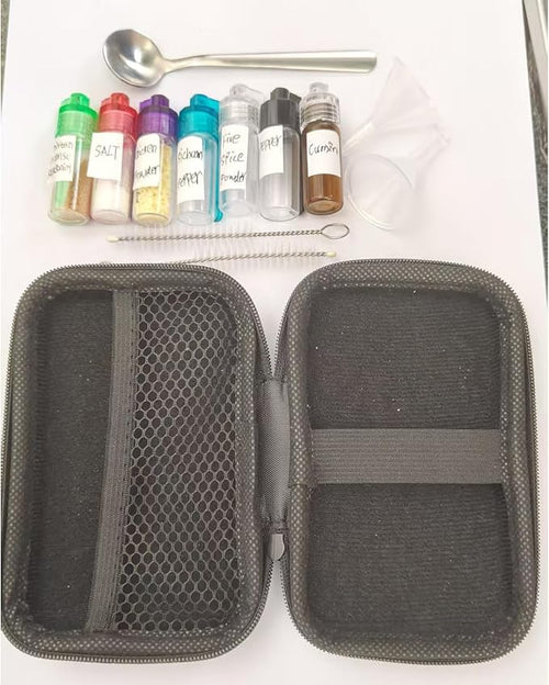 7 Pack Travel Size Seasoning Containers - Image 2