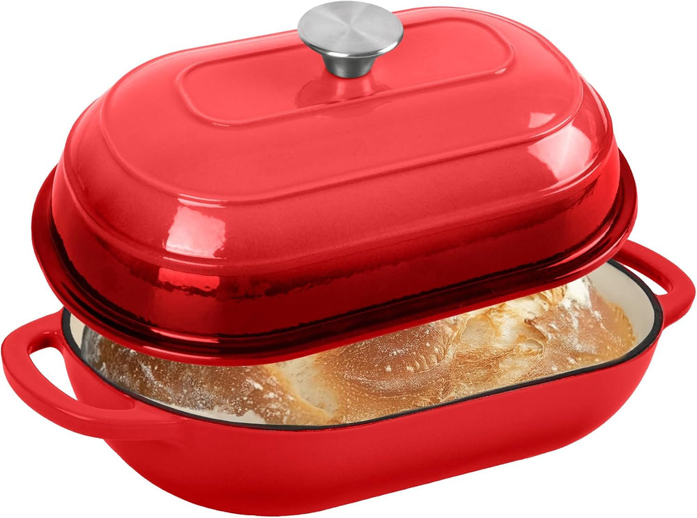 Premium Enameled Cast Iron Dutch Oven