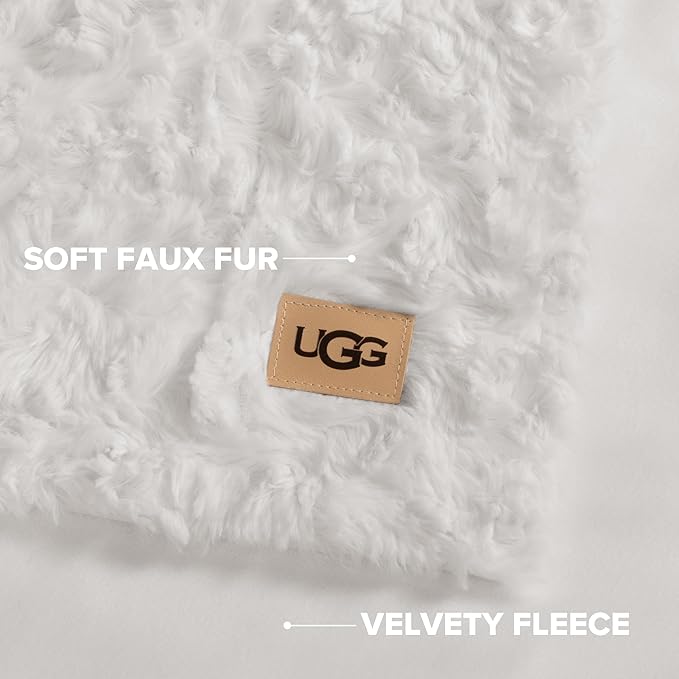 UGG Adalee Faux Fur Full/Queen Blanket - Image 3