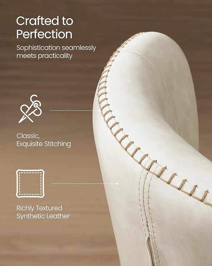 VASAGLE EKHO Collection - Dining Chairs Set of 2, Upholstered Kitchen Chairs,...