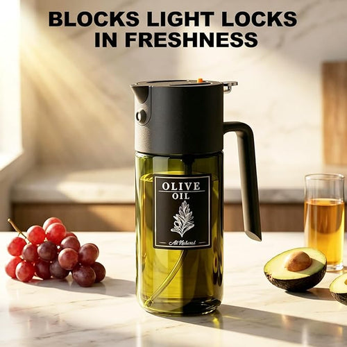 2-IN-1 500ml/17oz Light-Blocking Dark Oil Sprayer - Image 2