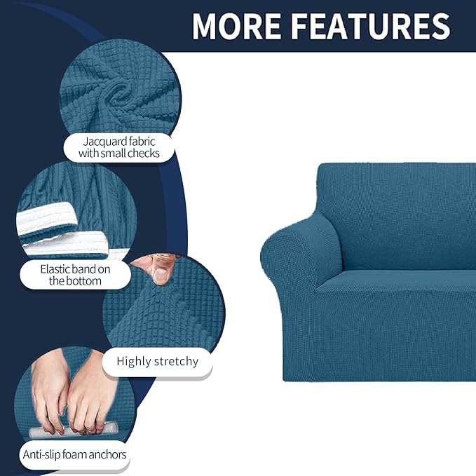 Cupuamon 2026 New Stretch Chair Sofa Slipcovers Couch Cover - Image 4