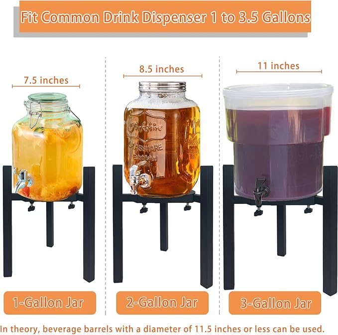 Drink Dispensers Stand For Party. Universal Beverage Dispensers Stand - Image 7