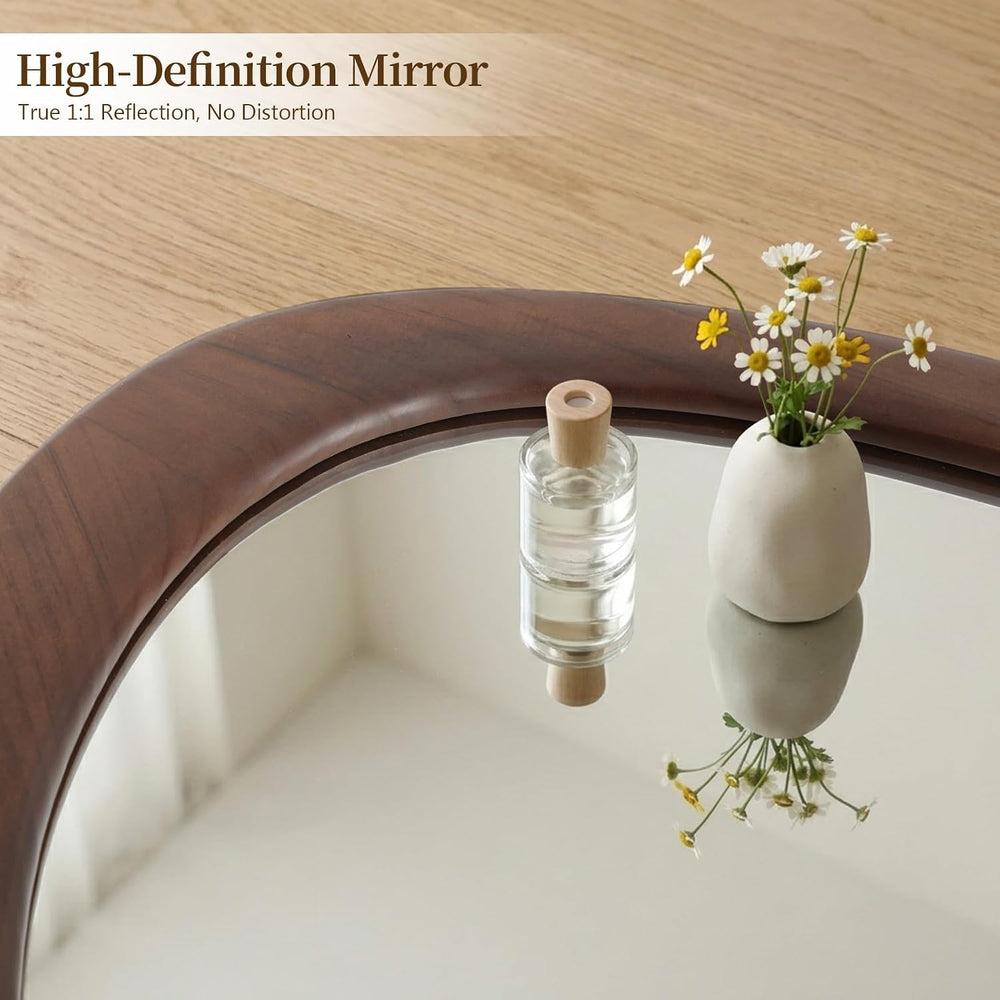 WallBeyond 23" H x 19" W Asymmetrical Mirror, Irregular Wall Mirror...