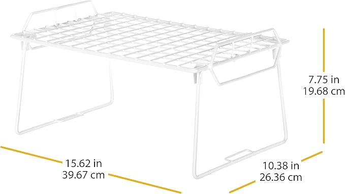 Whitmor Wire Grid Stacking Utility Shelf - Image 3