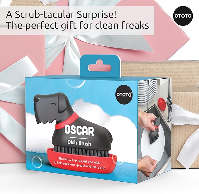 OTOTO Oscar Dog Dish Brush - Image 7