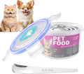 REFLYING Canned Cat Food Storage Lids, Reusable Airtight Can Cover Pet Food by REFLYING