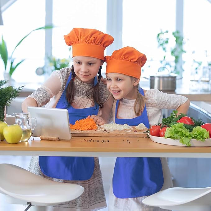 KUUQA 16/24/30/36/40Pcs Kids Apron Painting Aprons - Image 5