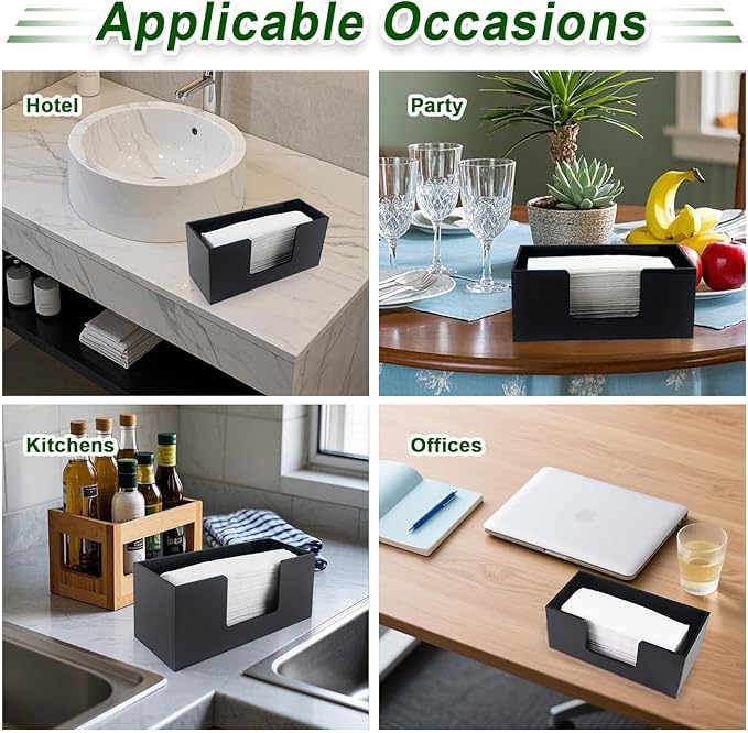 Paper Towel Holder Countertop, Acrylic Bathroom Paper Towel Holder, Countertop - Image 6