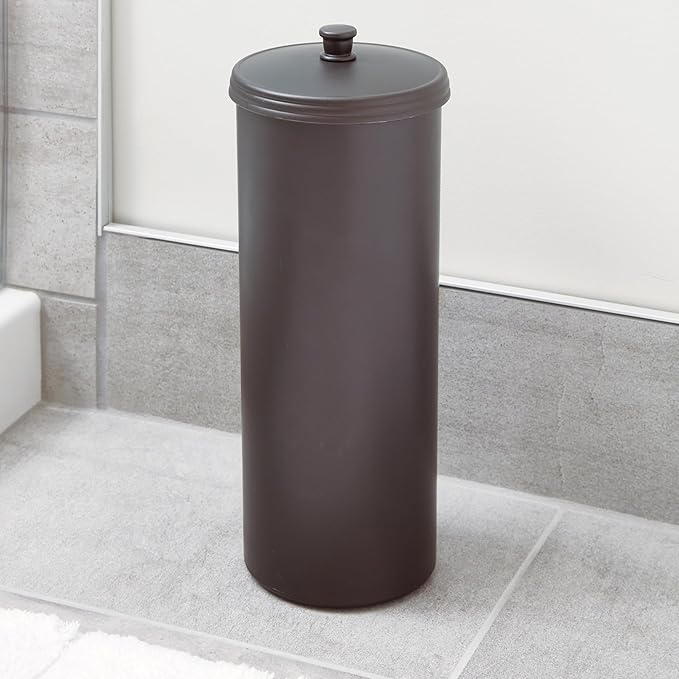 iDesign Freestanding Bathroom Toilet Paper Storage Holder - Image 7