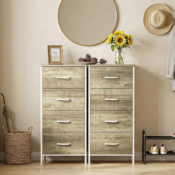 Sweetcrispy Nightstand Small Bedroom Dresser