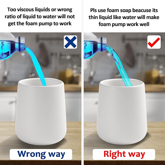 Soap Foaming Dispenser Ceramic - Image 6