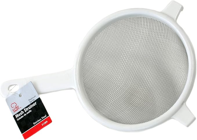 Chef Craft Classic Stainless Steel Mesh Strainer, 6 inch - Image 2