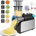 5-IN-1 Electric Cheese Grater, 800W Stainless Steel Electric Salad Machine by VOJPGJP
