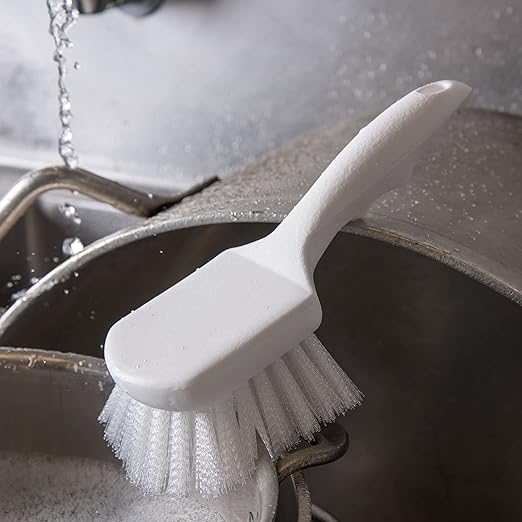Carlisle FoodService Products 3662000 Flo-Pac Plastic Handle Utility Scrub Brush - Image 3