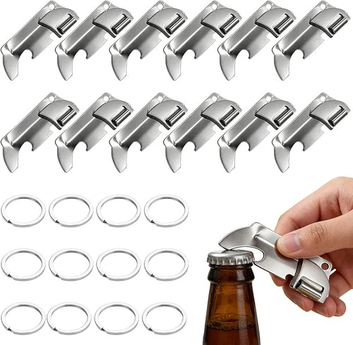 12 Pcs Military Can Opener, P38 Can Opener Military, Stainless Steel P38 Can by Unknown