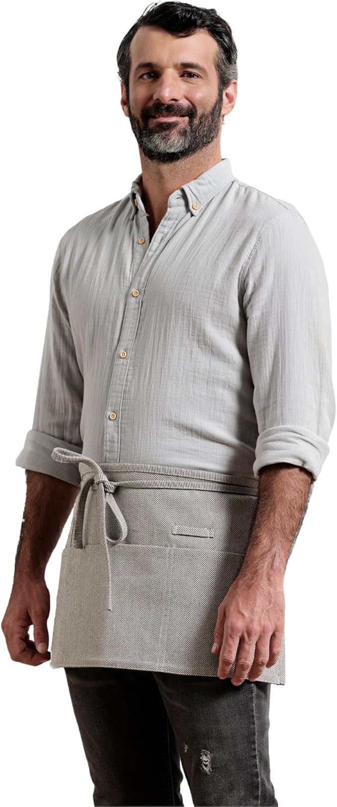 MEEMA Chef Waist Apron Cotton Fabric |Washable & Breathable Waitress & Server by MEEMA