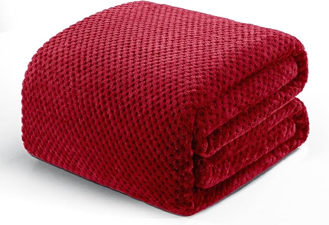 Exclusivo Mezcla Fleece Bed Blanket King Size, Super Soft and Warm Blankets by ExclusivoMezcla