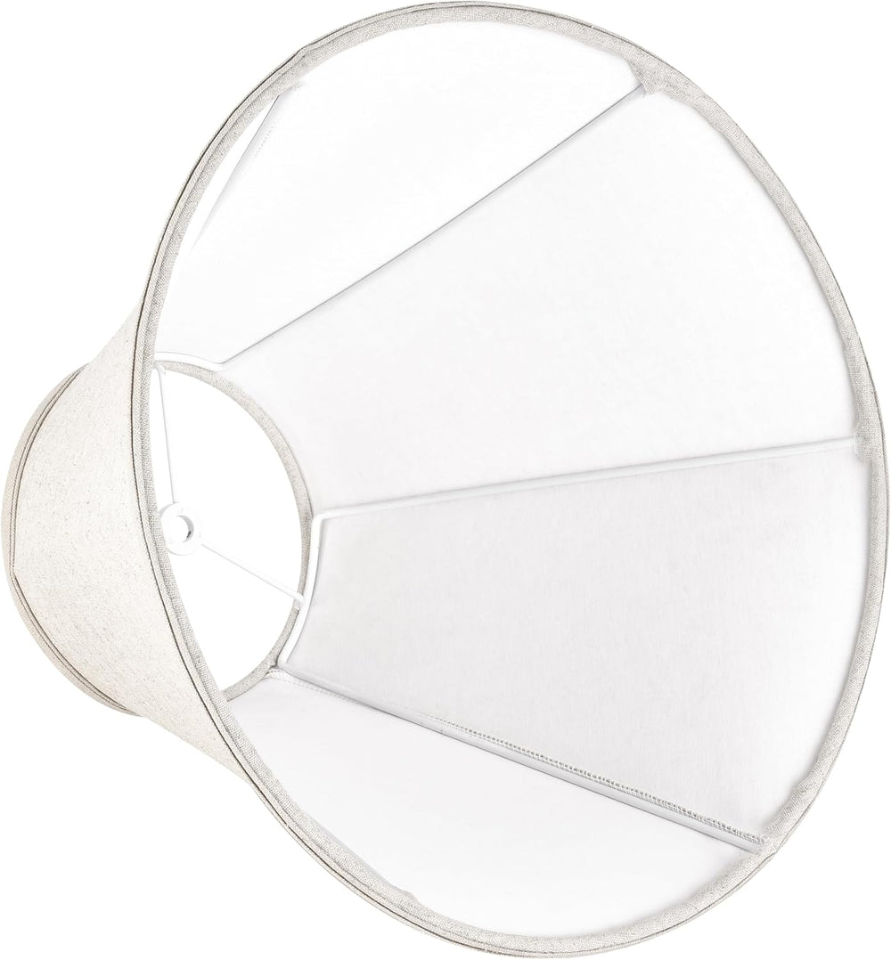 GOSO Lamp Shades, 6" Top x 13" Bottom x 9.8" High, Beige, Set ...