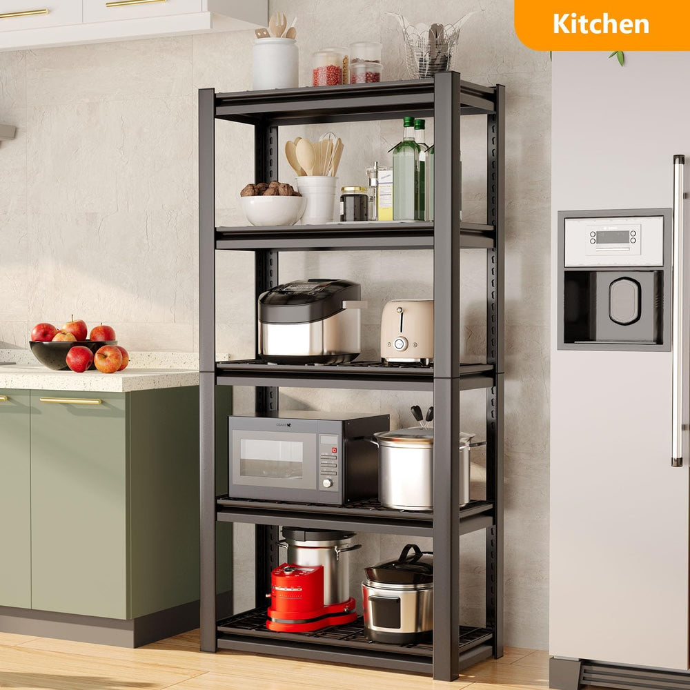 Heavy Duty Storage Shelving Unit (72" H x 35" W x 16" D) | Adj...