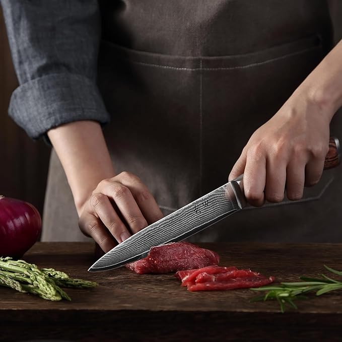 Wakoli EDIB 4-Piece Damascus Knife Set – Professional Kitchen Knife Set - Image 4