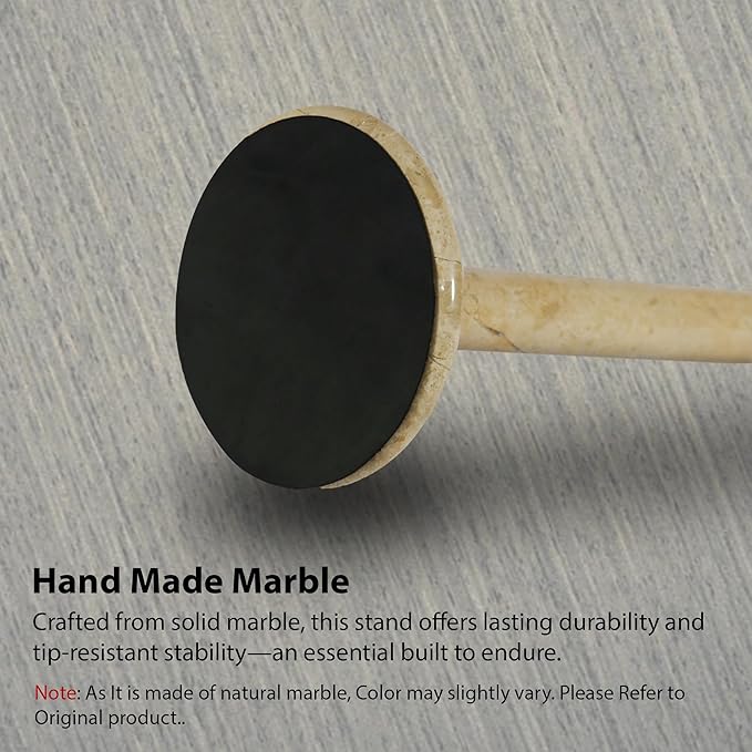 Handmade Ivory Marble Paper Towel Holder – Beige or Ivory Natural Stone - Image 8