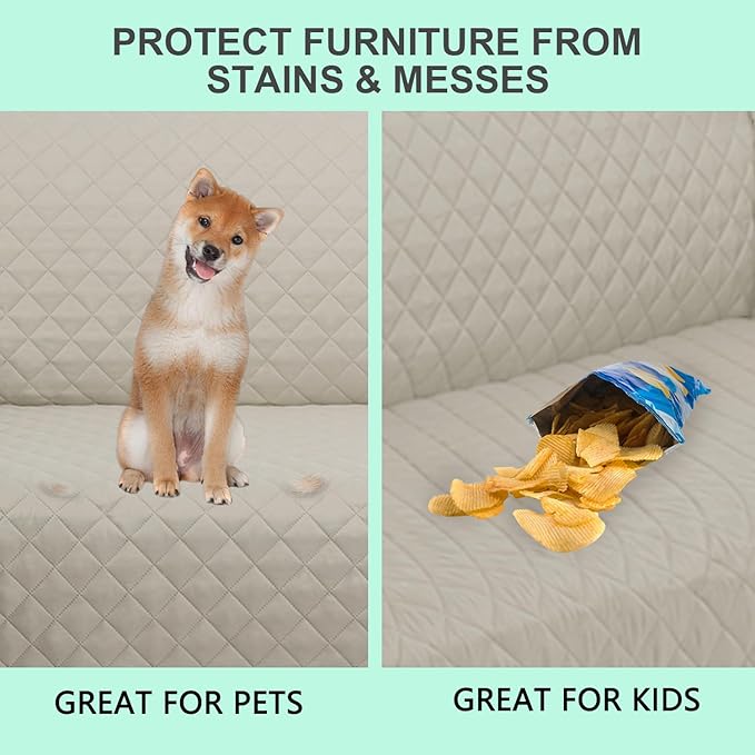 Reversible Oversized Sofa Covers Couch Cover Furniture Protector - Image 5