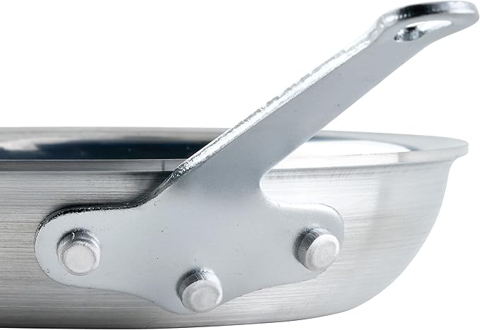 Winco Commercial-Grade Aluminium Fry Pan/Skillet, Mirror Finish - Image 5
