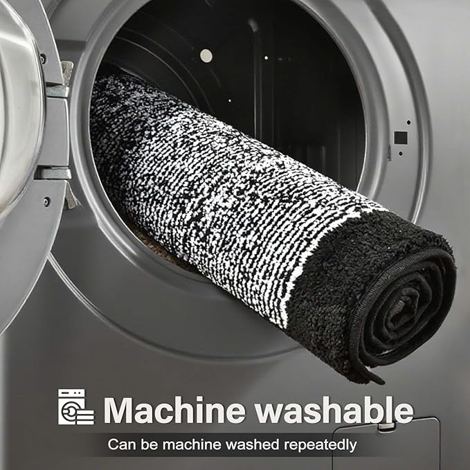 70x24 Long Bathroom Rugs Washable Non Slip, Soft Absorbent Quick Dry Mats - Image 9